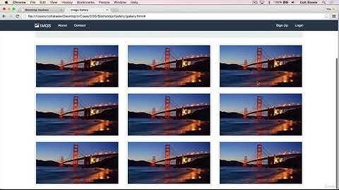 Bootstrap Image Gallery Ptart 2