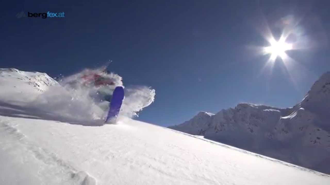 Freeriden lernen: Snowboard Butter 360 - YouTube