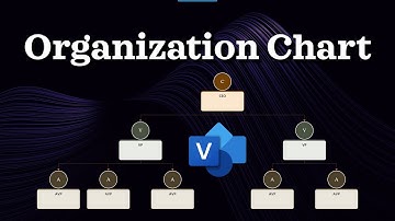 Create Organization Charts - Part 3 - Visio (office 365 version)