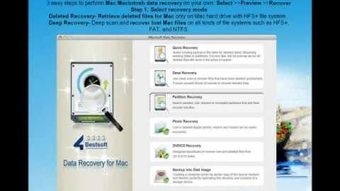 Partition Recovery  Recover Data from Lost, Deleted, Resized Partition on Mac OS X