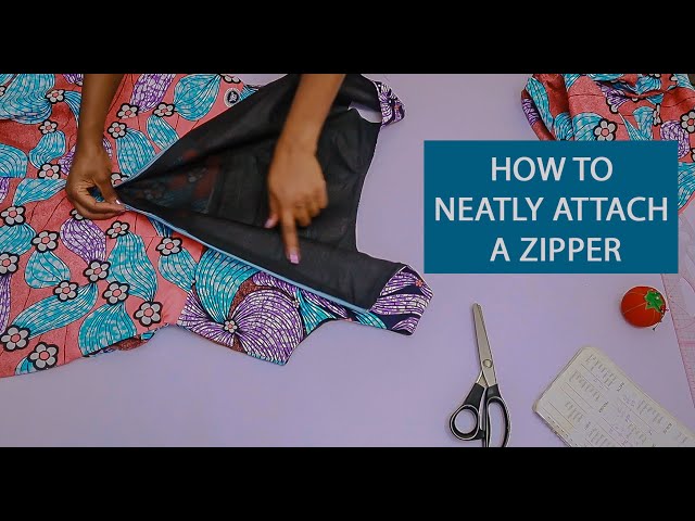 How to Sew a Zipper in a Dress: 12 Steps (with Pictures) - wikiHow