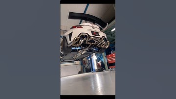 Toyota GR 86 Exhaust system sound #gr86 #johnnyscarbon #exhaust #toyota #handmade #art