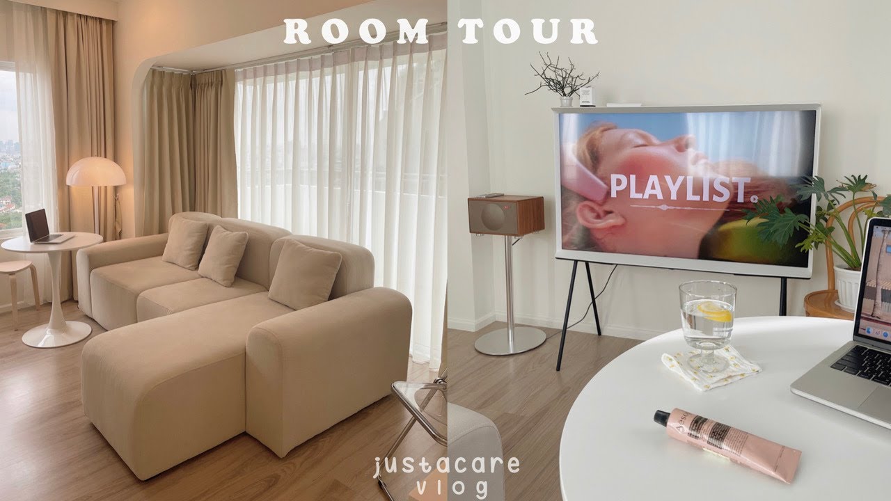 room tour ??✨  (ENG SUB) ⌇ ทัวร์ห้องครั้งแรก, ตกแต่งสไตล์มินิมอล วินเทจ ? ?