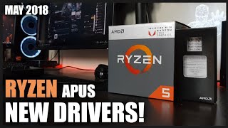New Drivers For Ryzen Apus Old Vs New Test Ryzen 5 2400G Gaming Benchmarks 720P, 900P And 1080P