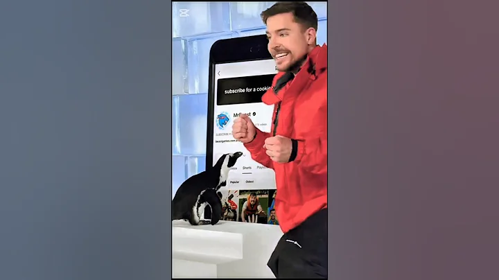 can I teach a penguin to subscribe? #short