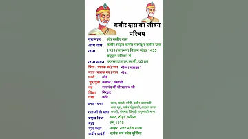 Kabirdash Biography Kabir Das Ka Jivan Parichay Kabirdas Kabira 