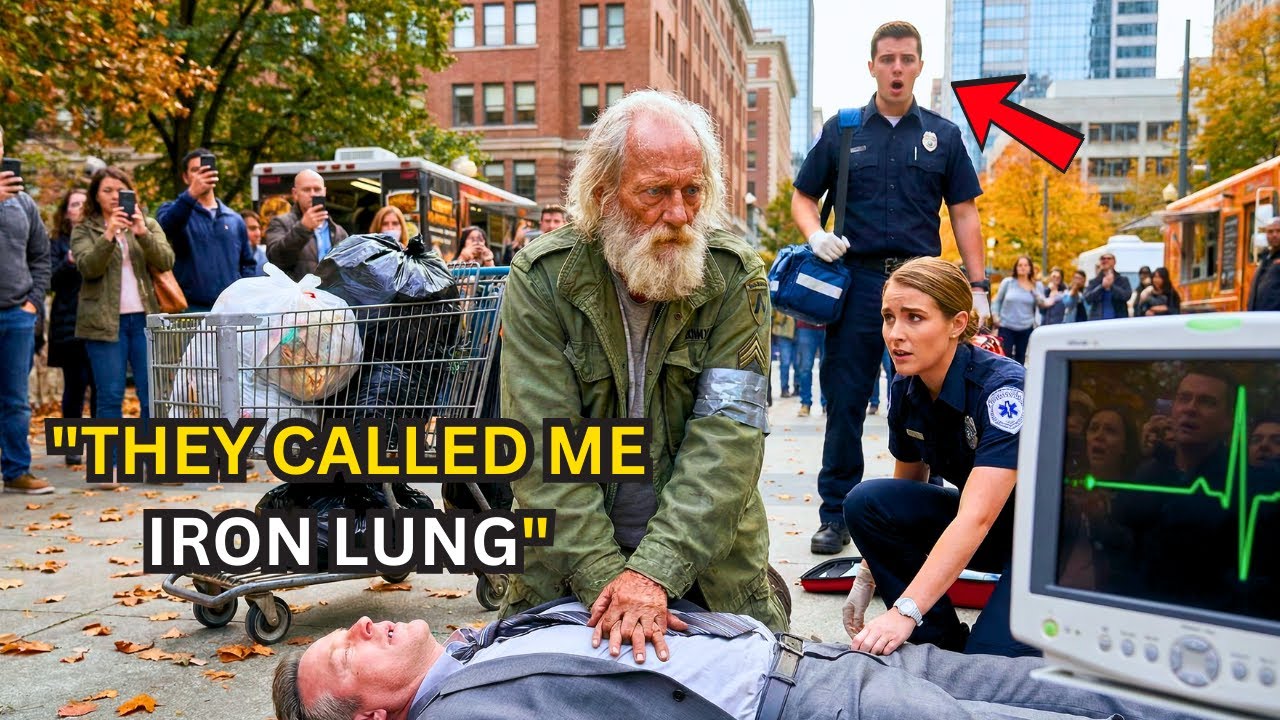 Paramedics Declared Him Dead at 3:04 PM — Then the 81-Year-Old Homeless Veteran Said 