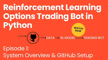 Options Trading Bot in Python With Reinforcement Learning : Episode 1 System Overview & GitHub Setup
