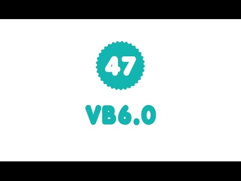 visual basic 6.0 SHOWCOLOR tutorial - YouTube
