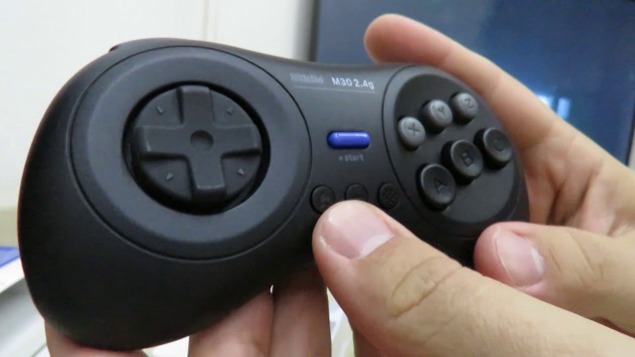 8BitDo M30 - Controle Sem Fio para Mega Drive - AliExpress - Unboxing - Brasil