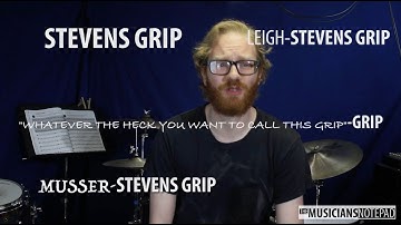 Stevens Four Mallet Grip Tutorial