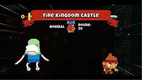 Fire Kingdom Castle(Burning Rubber) | Normal | Bloons Adventure Time TD | Episode 24
