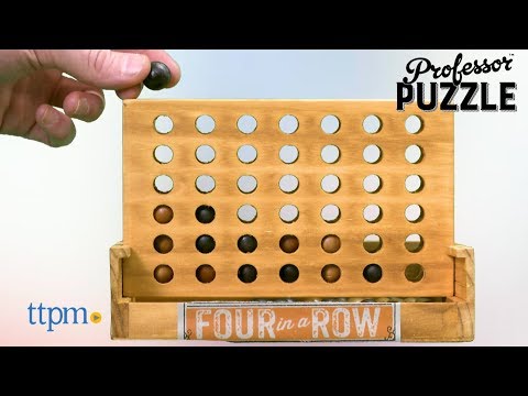 Four in a Row from Professor Puzzle