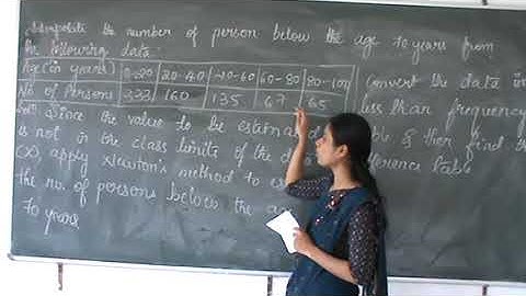 INTERPOLATION & EXTRAPOLATION || PART-5 || UNIT-5 || 2ND PUC ||STATISTICS ||BY PROF. TABASSUM