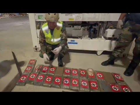 Peru seizes cocaine marked with Nazi symbols bound for Belgium | AFP