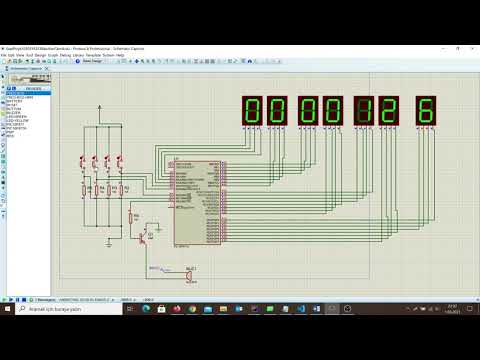Digital Clock Circuit with PIC16F877A