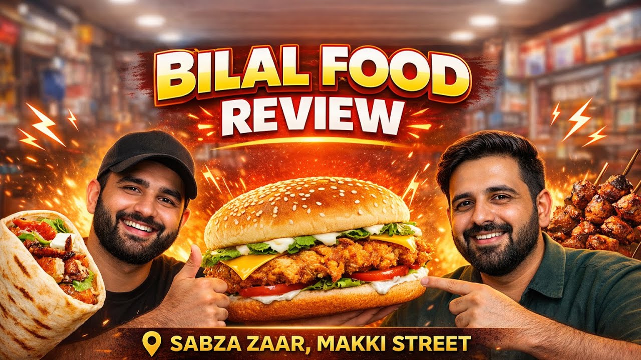 Bilal Fast Food Grand Review | Zinger, Shawarma & BBQ - YouTube