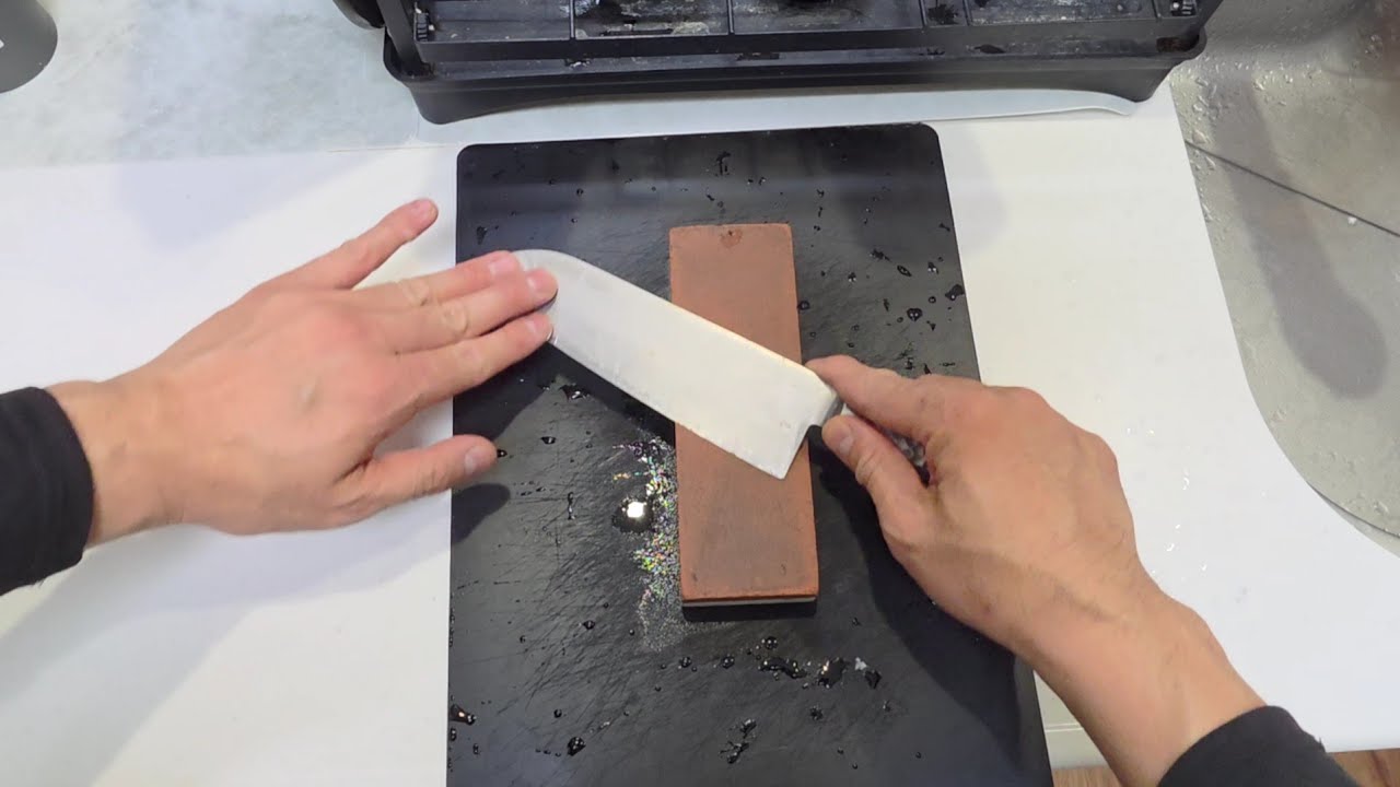 最高級包丁が蘇る。包丁の研ぎ方。