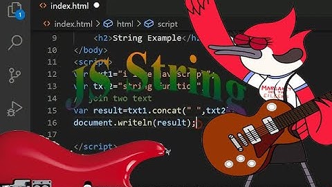 javascript tutorial - concat , replace , length | javascript tamil