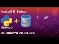 Install Python & Django with MySQL Database in ubuntu 20.04 LTS