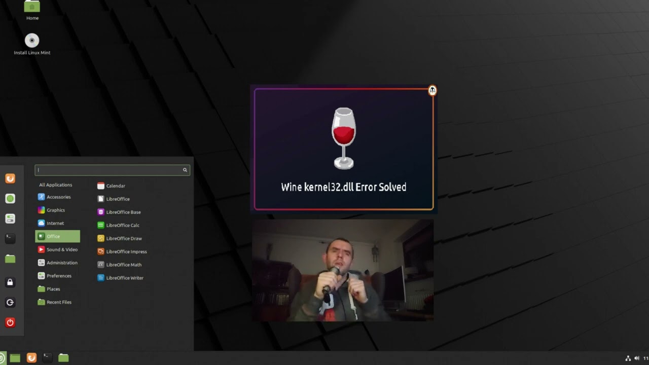 Wino Wino- WINE ERROR na Linuxie :D