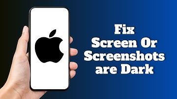 Hoe je het probleem met het iPhone-scherm of de screenshots kunt oplossen: ze zijn donker