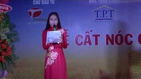 Sự kiện "Lễ cất nóc" Căn hô Gia Phát - Lê Đức Thọ