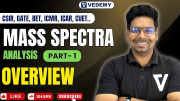 Mass Spectra Analysis | Part-1 | Overview | By Virendra Singh | CSIR | GATE | DBT | ICMR