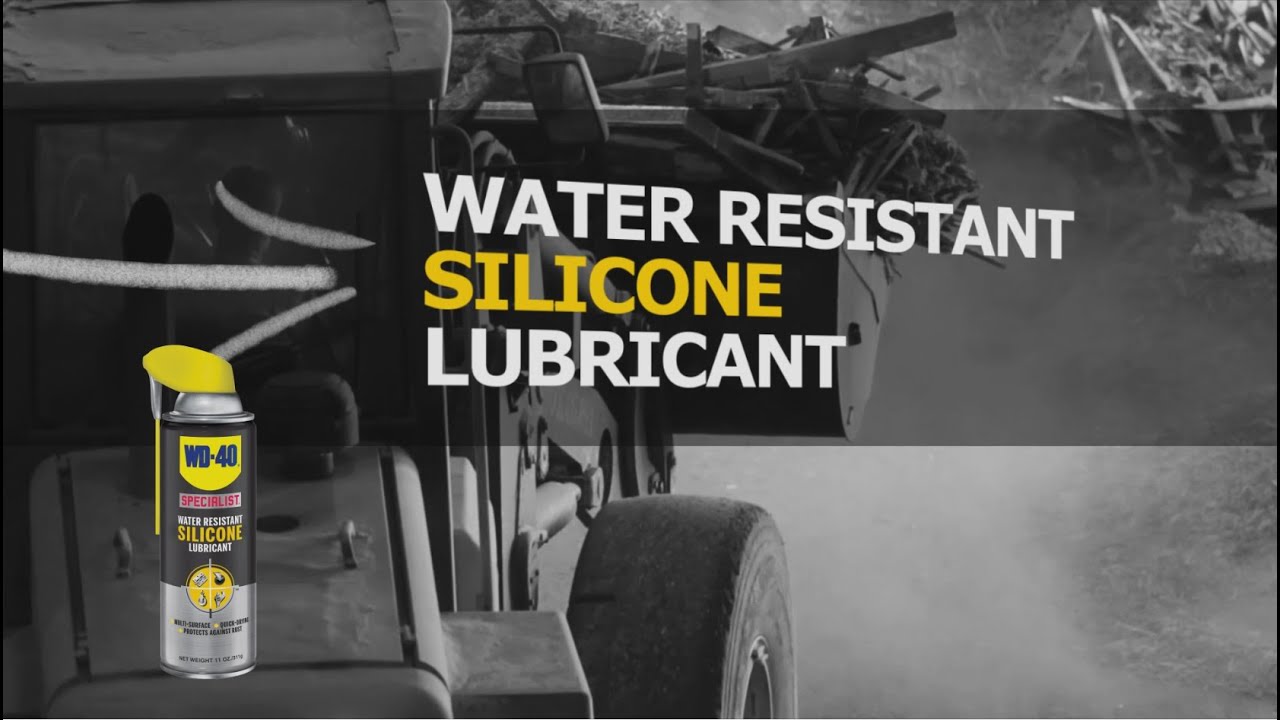 WD-40 Water Resistant Silicone Lubricant Spray, 11 oz. - Midwest