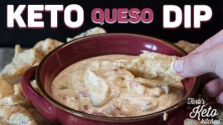 Easy Keto Queso Dip (1 carb | 0 net carb per serving): A Great Keto Football Appetizer