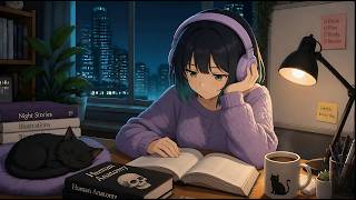 The Night at the Desk 🌙 | soft lofi music screenshot 4