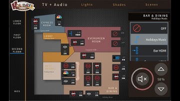 Crestron User Interface Demo - Holidays Appleton