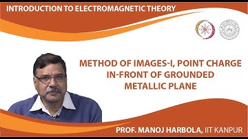 Method of Images-I, Point charge in-front of grounded metallic plane