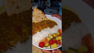Curried Lentils and Chicken #curry #youtubeshorts