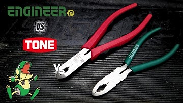 ENGINEER PZ-55 Screw Removal Pliers vs TONE BNP-175G Broken Nut Pliers MADE IN JAPAN Tool Review