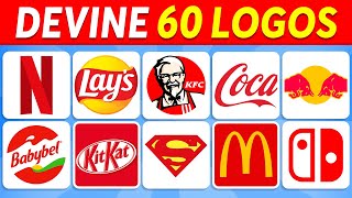 DEVINE LES 60 LOGOS ROUGES ✅ | QUIZ LOGOS