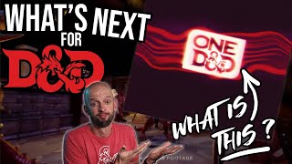 The Future of D&D - ONE D&D Reaction/Impressions