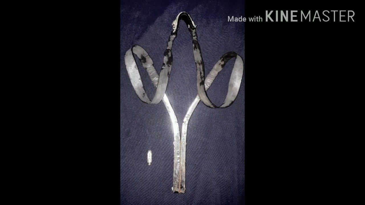 Easy Metal Slingshot Do it yourself from home with scrap materials
