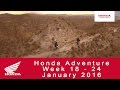 Honda Adventure Week 18 - 24 January 2016