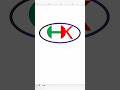 HK logo Design. #logo #logodesign #corel