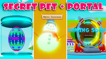 New Update! SECRET Portal + SECRET Pets & New Winterland + Egg in Tapping Simulator! [Roblox]