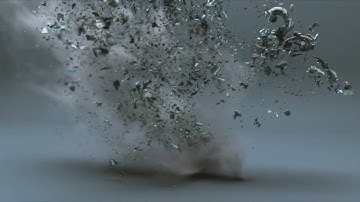 Disintegrate to ashes