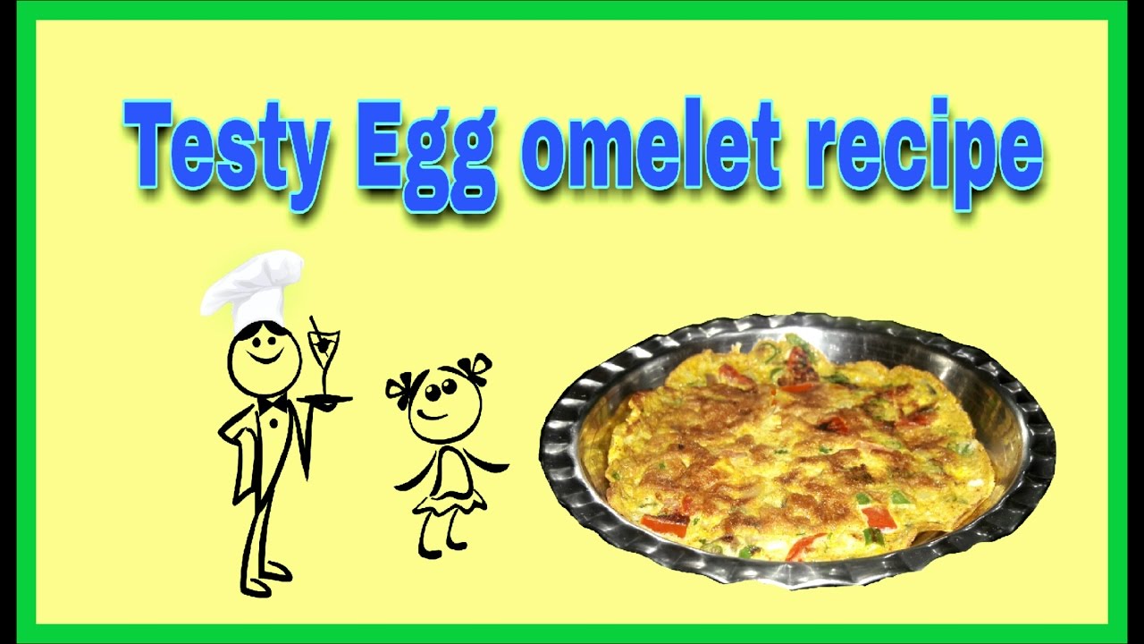 How to make egg omelet recipe - YouTube