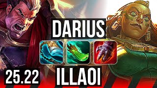 Darius Vs Illaoi Top 9 Solo Kills, 1534, Dominating Euw Diamond 25.22
