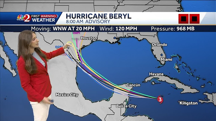 Hurricane Beryl now a Category 3 storm as it continues destructive path through Caribbean