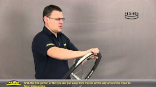 Tufo Tubular Clincher Dismounting