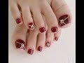 Những kiểu nail móng chân đính đá đơn giản dễ làm