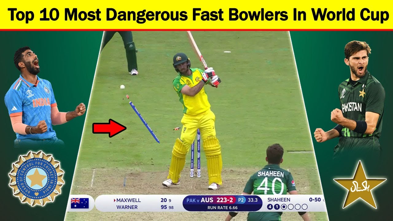 Top 10 Most Dangerous Fast Bowlers In World Cup 2023 Cricket Hub