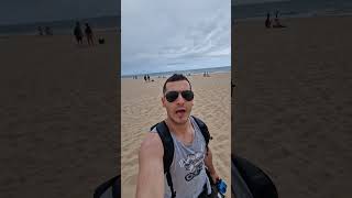 DISFRUTA LA MEJOR PLAYA EN LISBOA #shorts #lisboa #vacation #shortsvideo