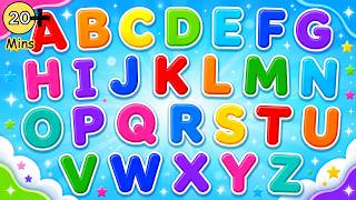 20 minute ABC Compilation | Learn ABC COLORS n NUMBERS | Toddlers Preschool and Kindergarten Kids